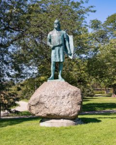 Leif Erikson monument at Humboldt Park, Chicago, IL