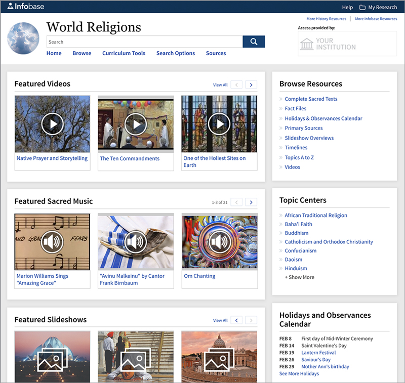 Catholicism & Orthodox Christianity (World Religions (Facts on File))