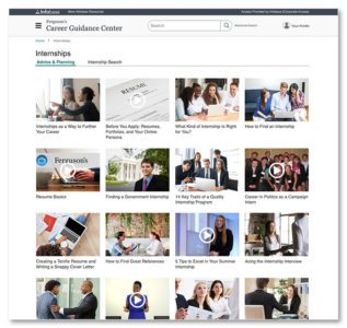 Ferguson's Career Guidance Center screenshot