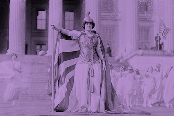 1913 suffrage parade in Washington, DC