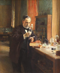 Louis Pasteur, painting by Albert Edelfelt, 1885