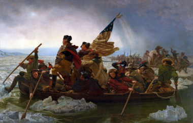 George Washington crossing the Potomac