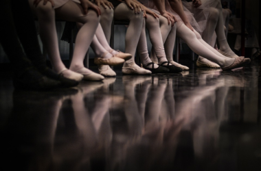 Ballet dancer legs