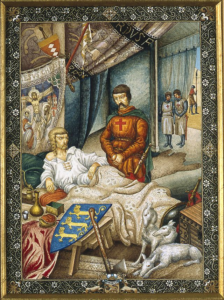 Henry II and Richard the Lionheart of England