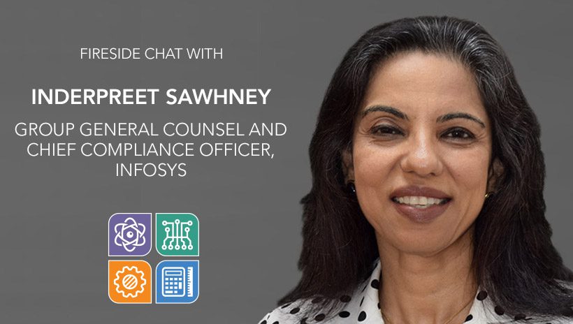 Inderpreet Sawhney, Group General Counsel and Chief Compliance Officer of Infosys