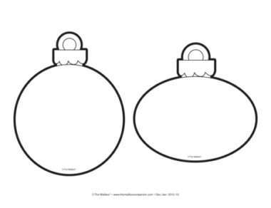 Programmable ornament patterns, one of many holiday printables you can find in The Mailbox®