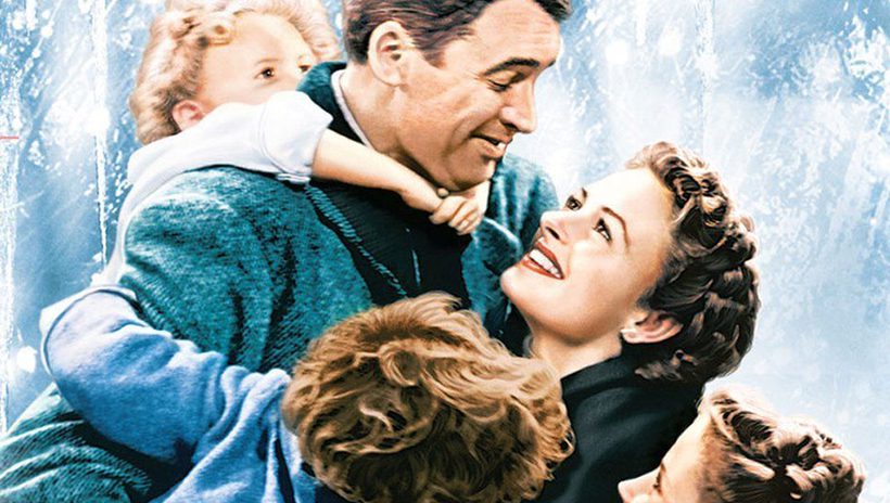 Proster from the iconic Christmas film It's a Wonderful Life
