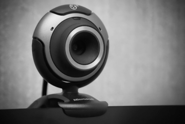 A webcam, which is a must-have tool for teacher-student communication in virtual education
