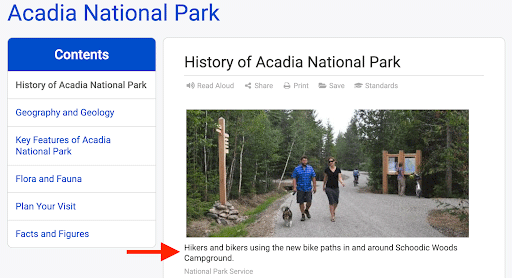 The World Almanac® for Kids' Acadia National Park article