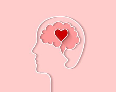 Brain with heart inside of it, representing the need for social and emotional learning