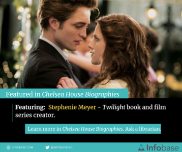 Stephenie Meyer—featured in Chelsea House Biographies