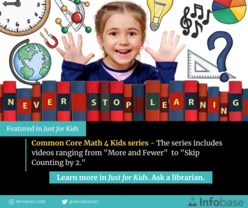 Common Core Math 4 Kids series—featured in Just for Kids