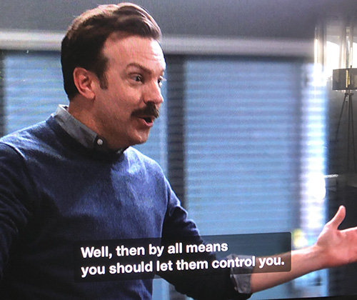Ted Lasso normalizing emotions