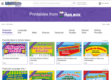 Printables from the Mailbox® in Learn360