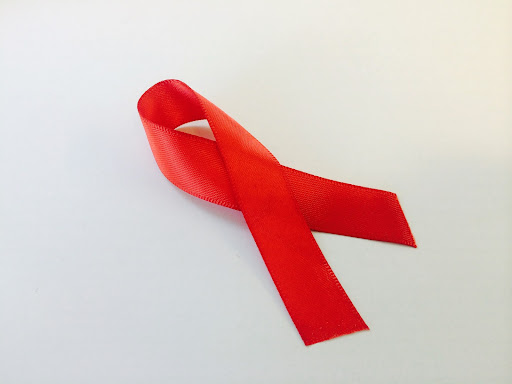 Red ribbon for AIDS