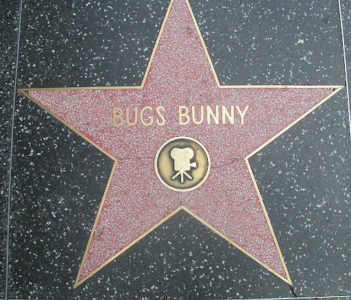 Bugs Bunny Hollywood star