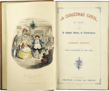 A Christmas Carol title page