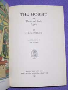 The Hobbit title page