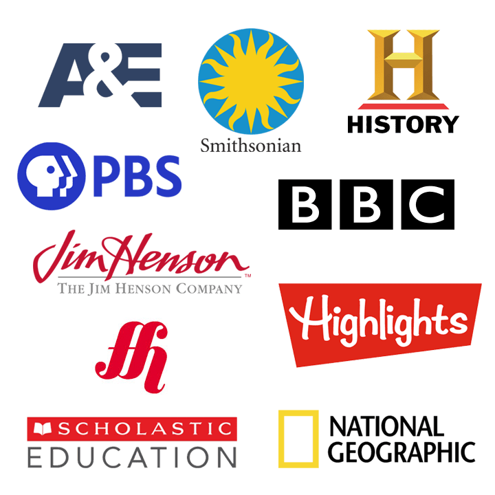 Award-winning media producer logos